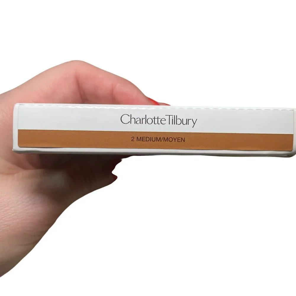 Charlotte Tilbury Beautiful Skin Sun-Kissed Glow Bronzer 2 Medium New in Box 0.7